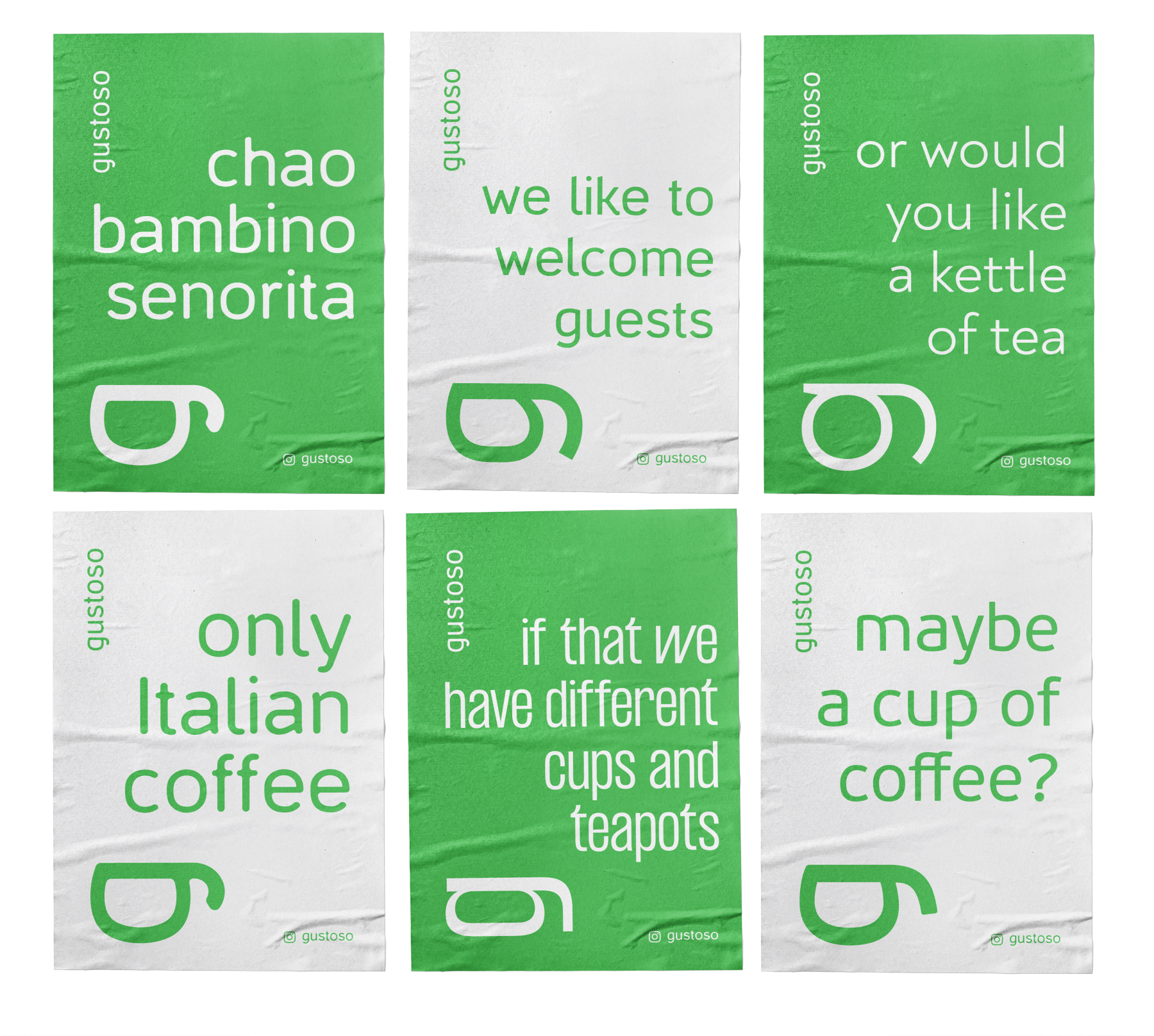 Gustoso 咖啡品牌形象设计