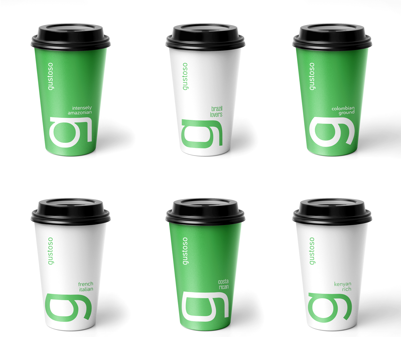 Gustoso 咖啡品牌形象设计