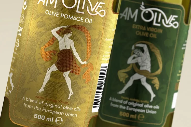 AM OLIVE 橄榄油产品包装设计