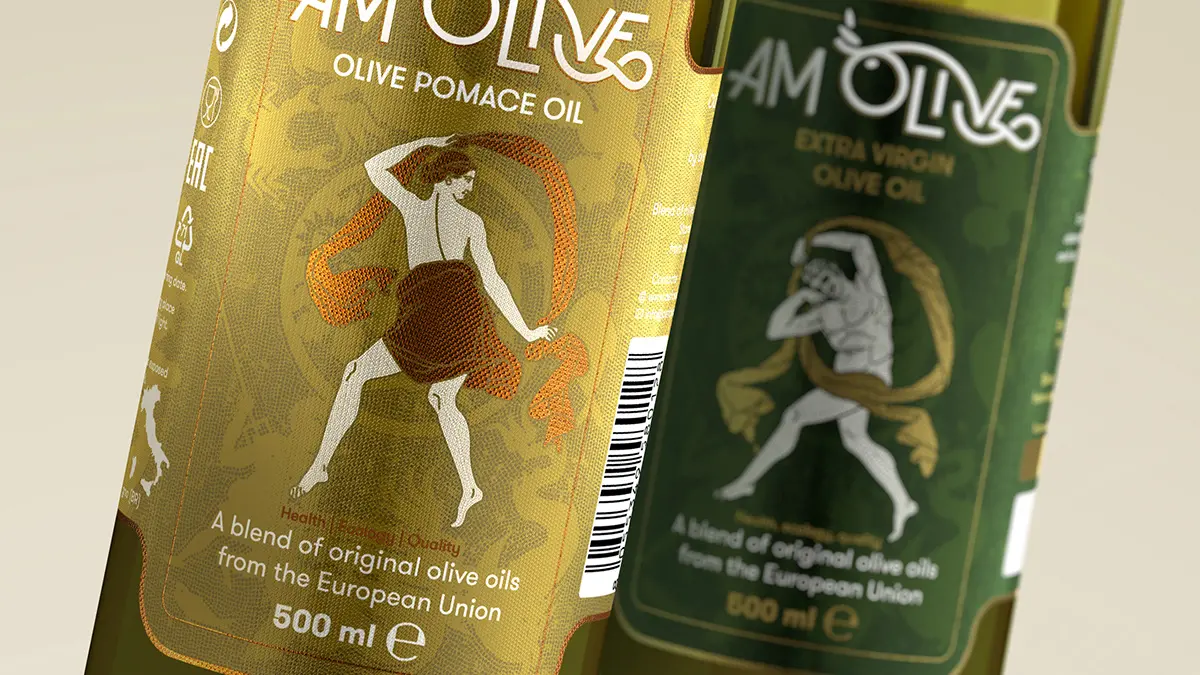 AM OLIVE 橄榄油产品包装设计
