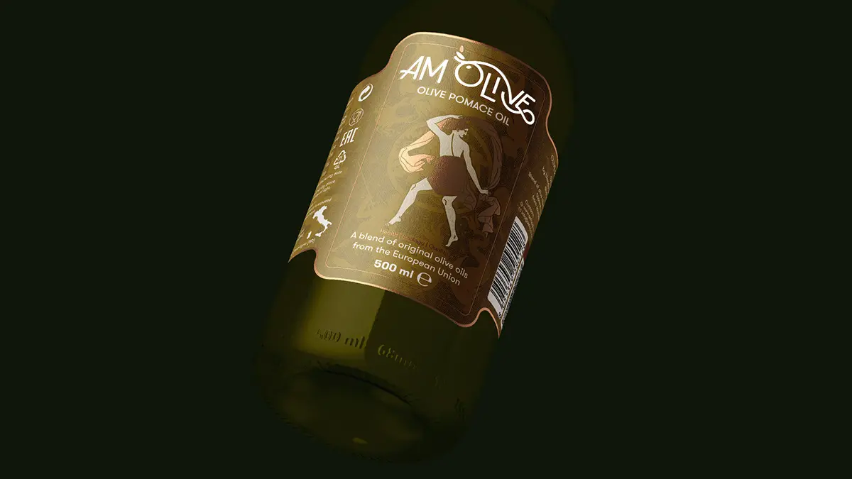 AM OLIVE 橄榄油产品包装设计