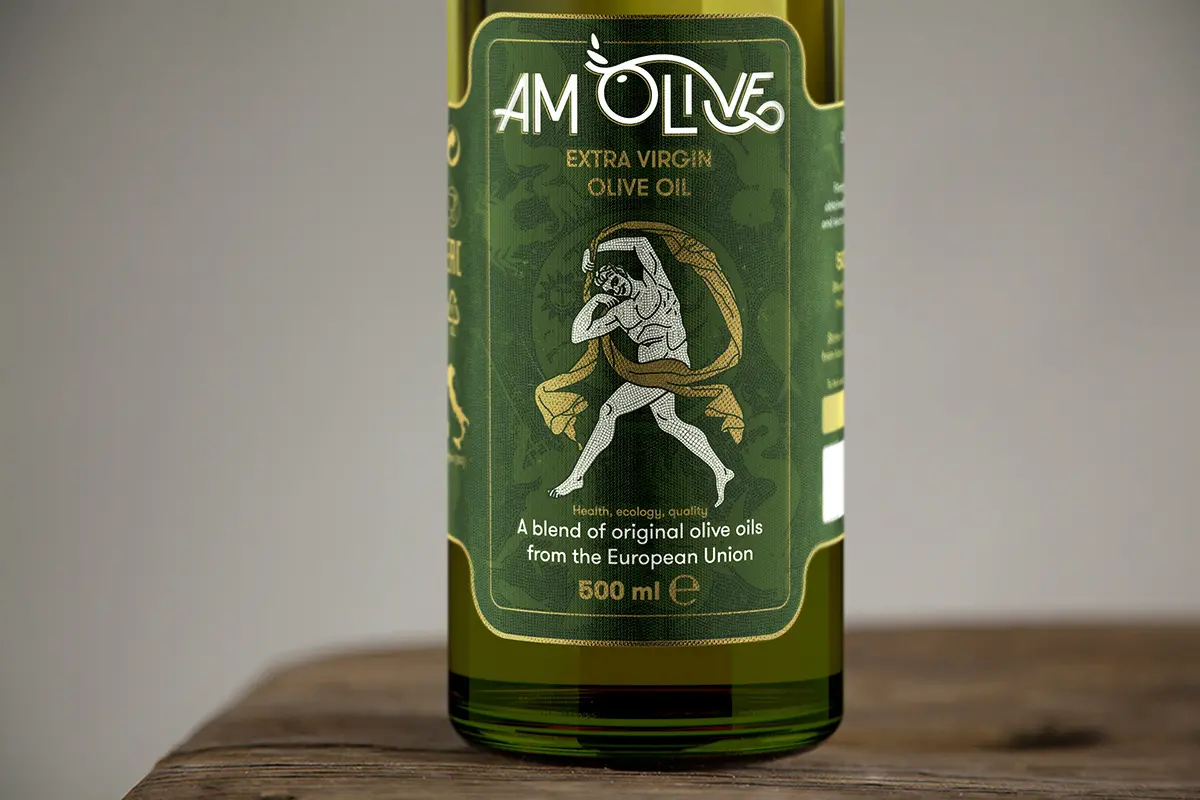 AM OLIVE 橄榄油产品包装设计