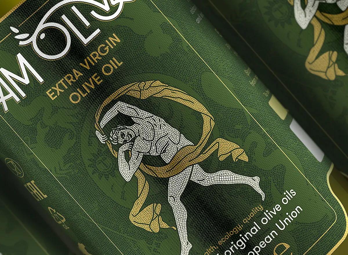AM OLIVE 橄榄油产品包装设计
