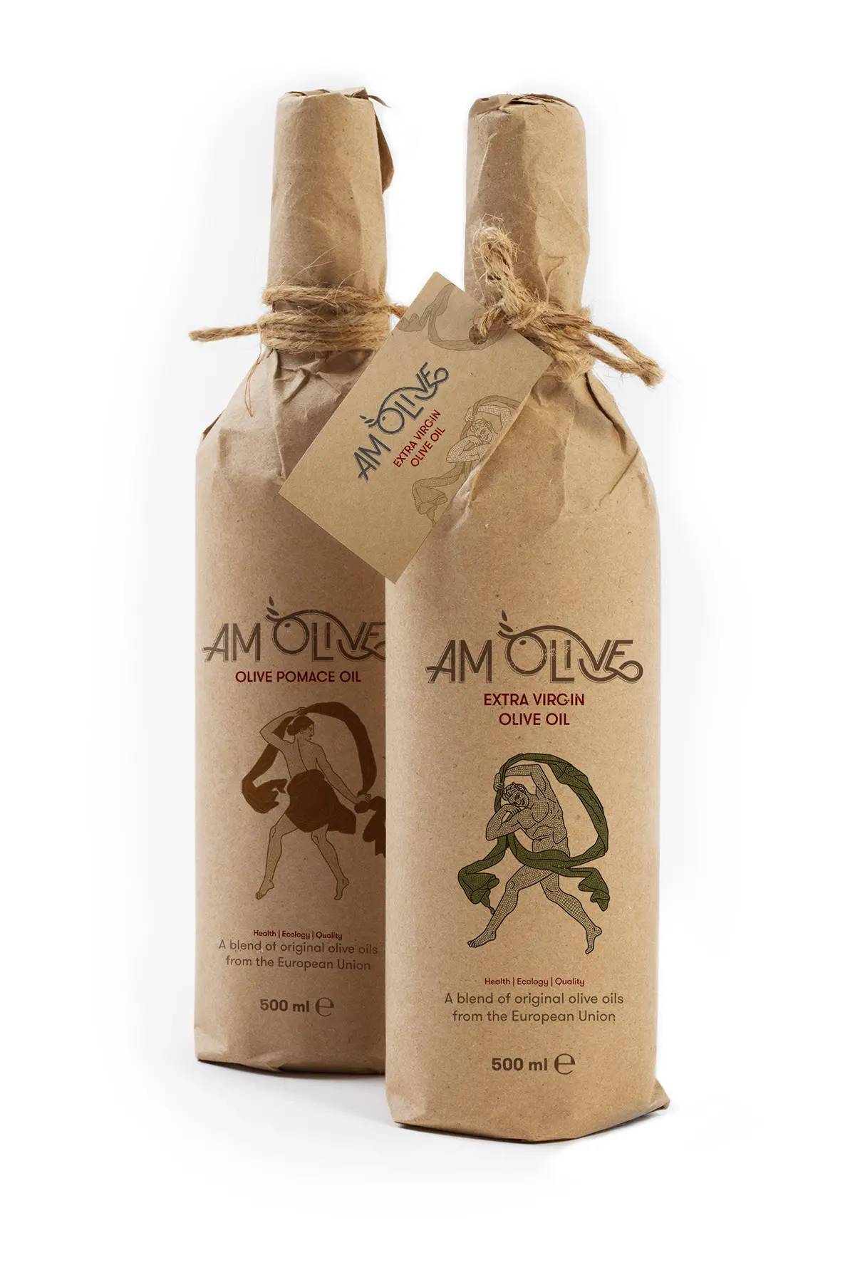 AM OLIVE 橄榄油产品包装设计