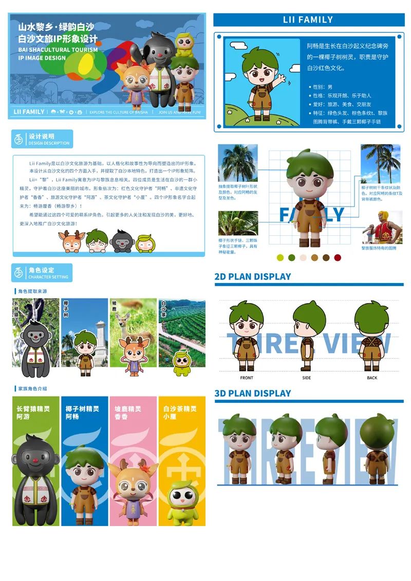 山水黎乡·绿韵白沙 2022海南白沙黎族自治县文创设计大赛获奖作品公示