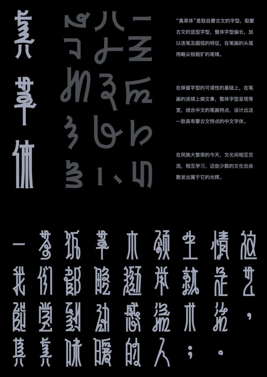 2021白金创意国际大学生平面设计大赛获奖作品选登—B4.字体设计