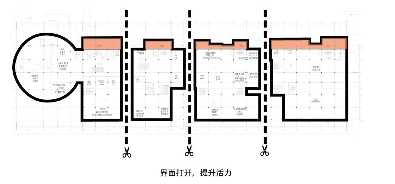 遇见未来——510生活广场改造 / 简和建筑