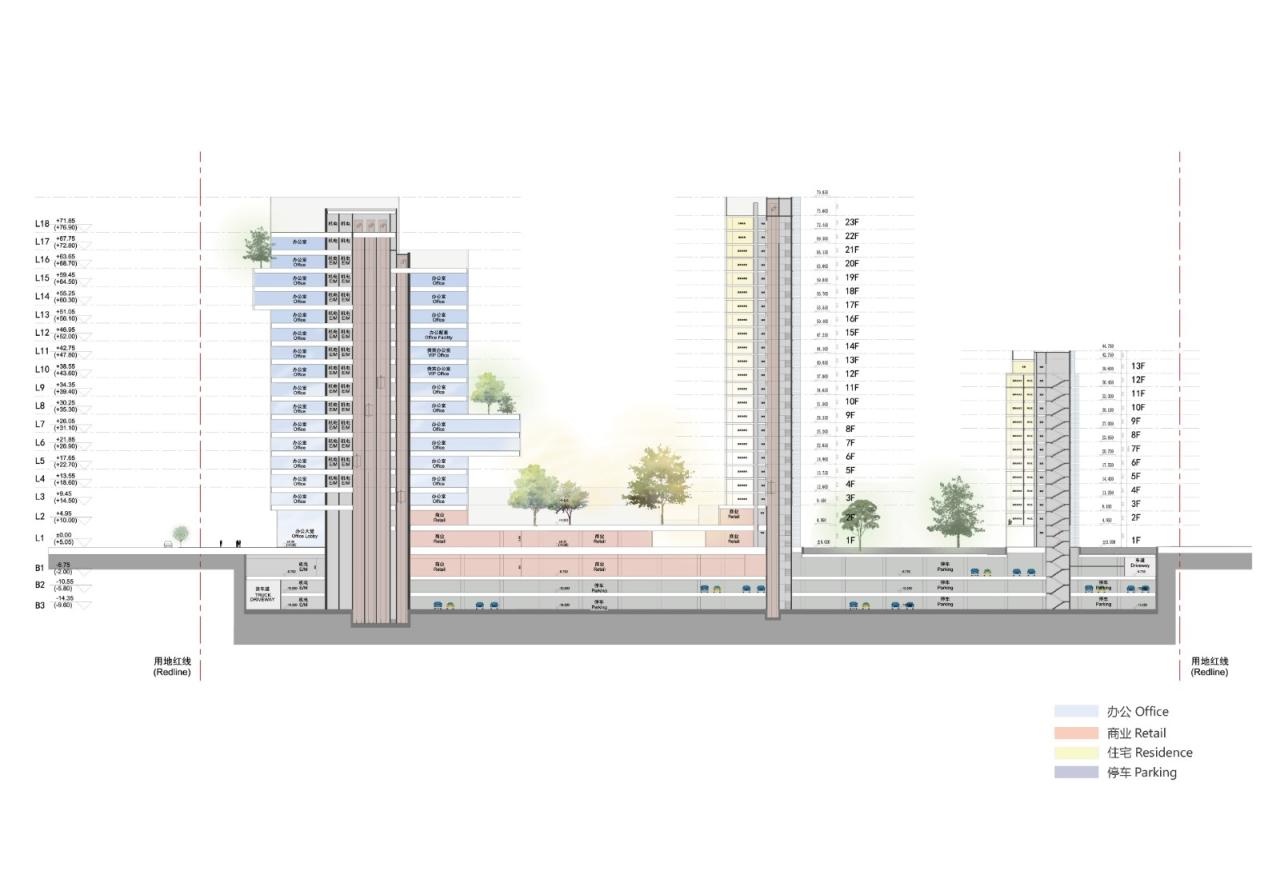 杭州英蓝中心 / ARQ建筑事务所+Farrells法雷尔