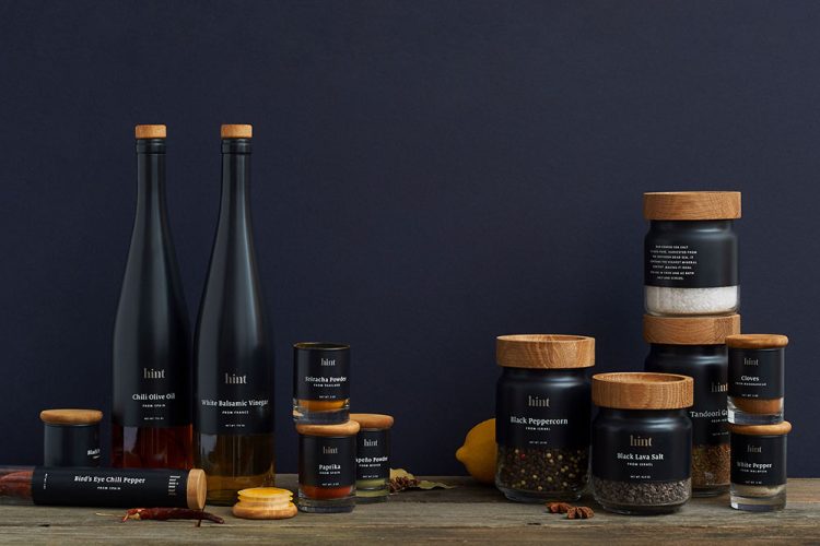 Hint | Spices & Vinegar Minimal Packaging Design For Inspiration