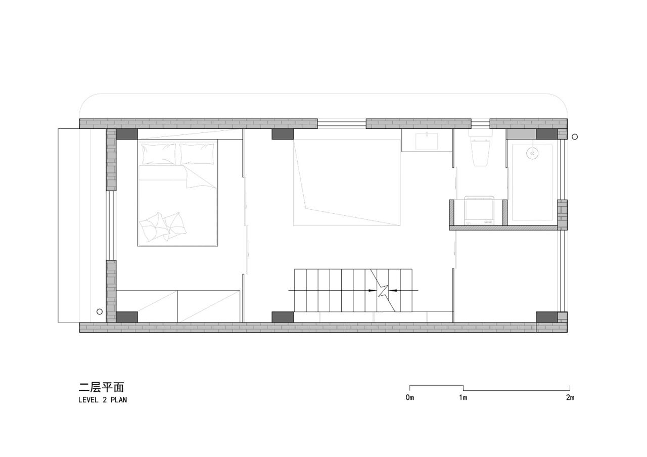 80平米小屋改造：一叠居 / 本态建筑