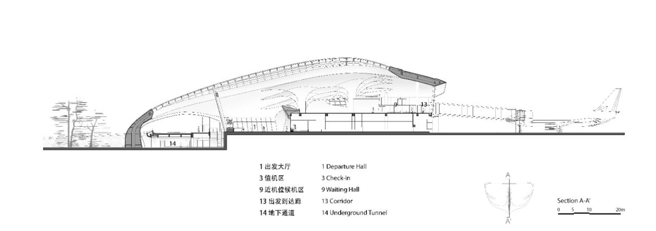 “山中飞鸟”：浙江丽水机场设计 | 马岩松MAD