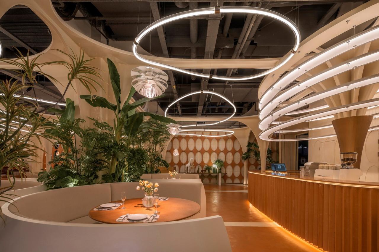 力场（北京）建筑设计：Meet 11花漾餐厅