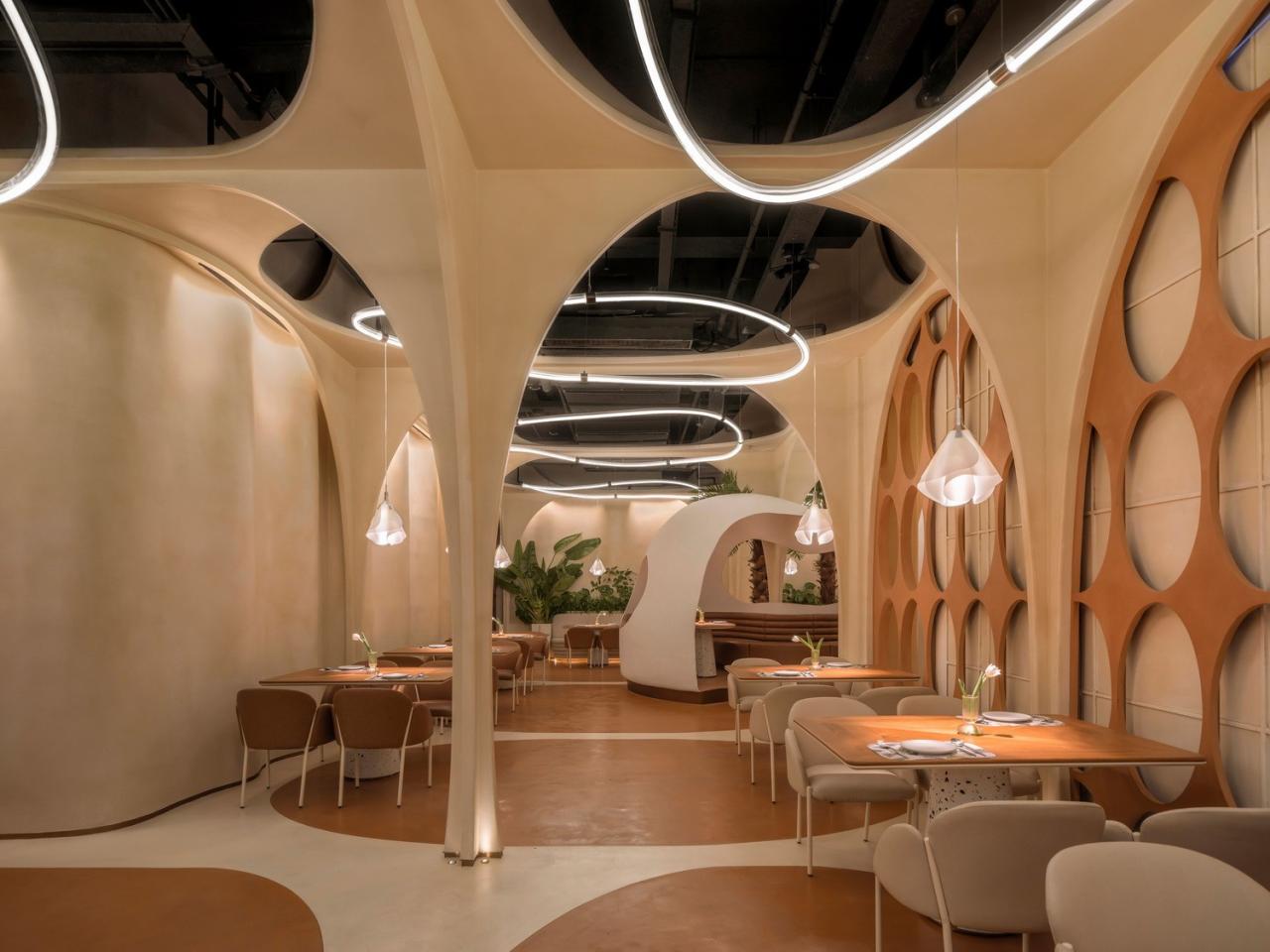 力场（北京）建筑设计：Meet 11花漾餐厅