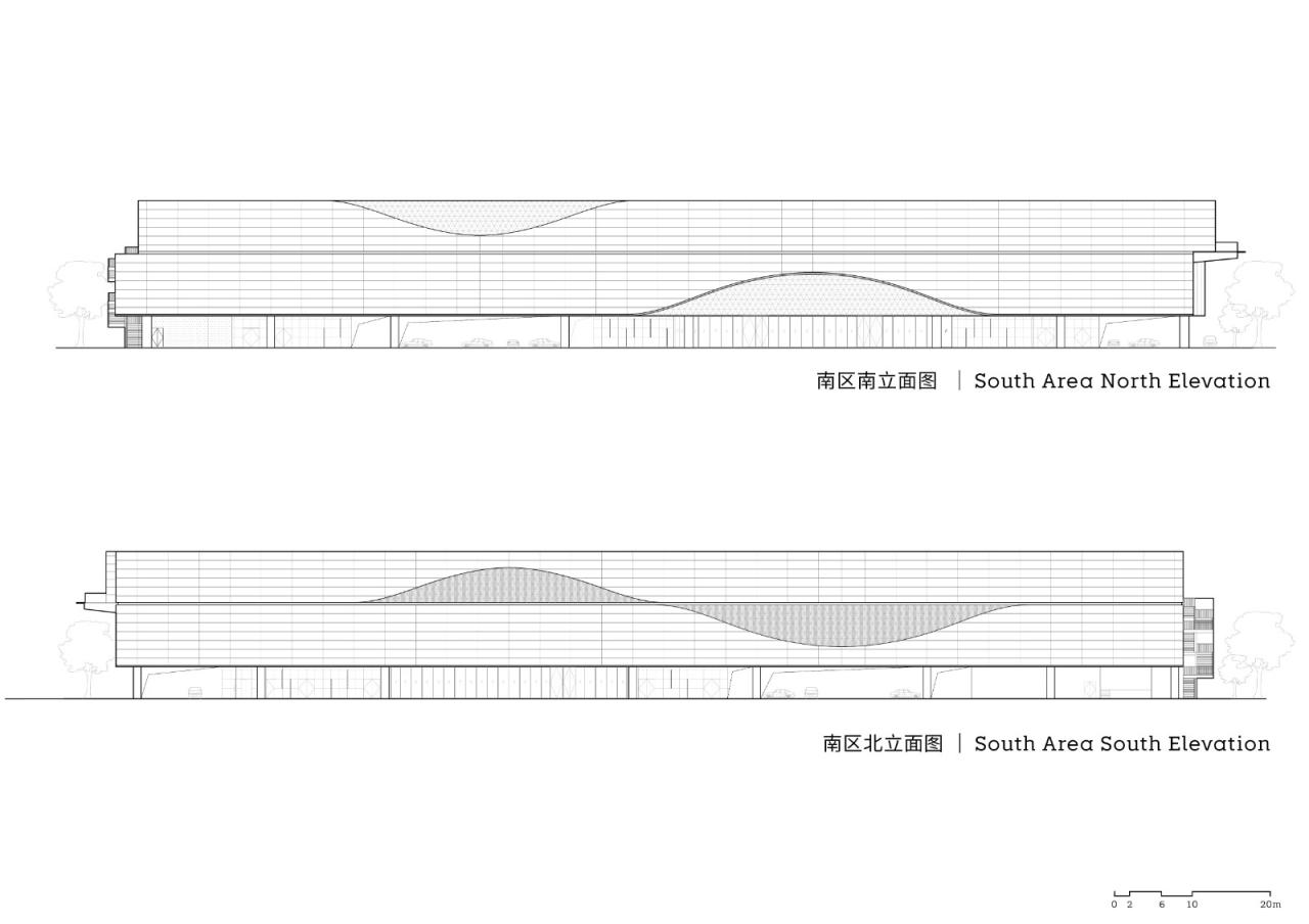 沪杭高速嘉兴服务区：公路上的综合体 | goa大象设计