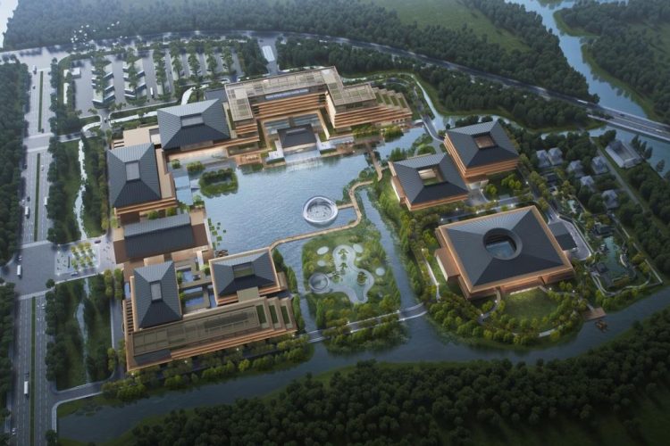 湿地浮岛·溱湖宾馆 | 简和建筑