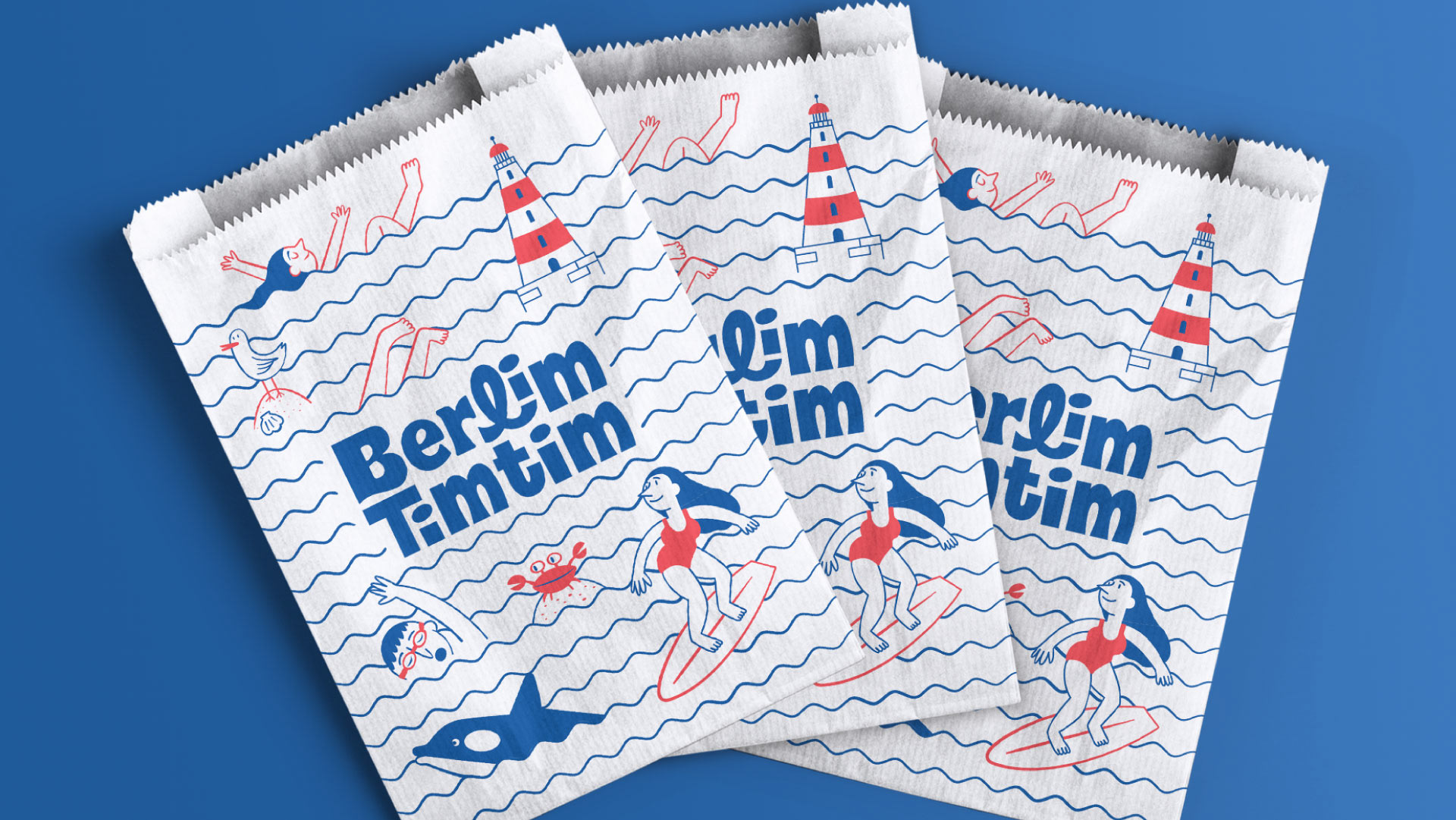 Berlim Timtim面包糕点店品牌视觉设计