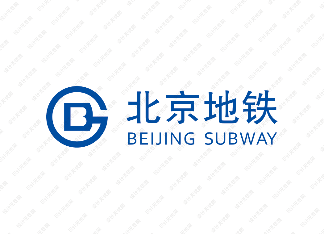 北京地铁logo矢量标志素材
