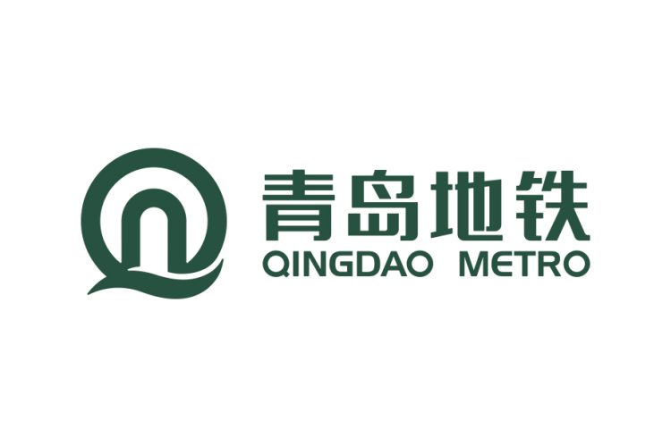 青岛地铁logo矢量标志素材