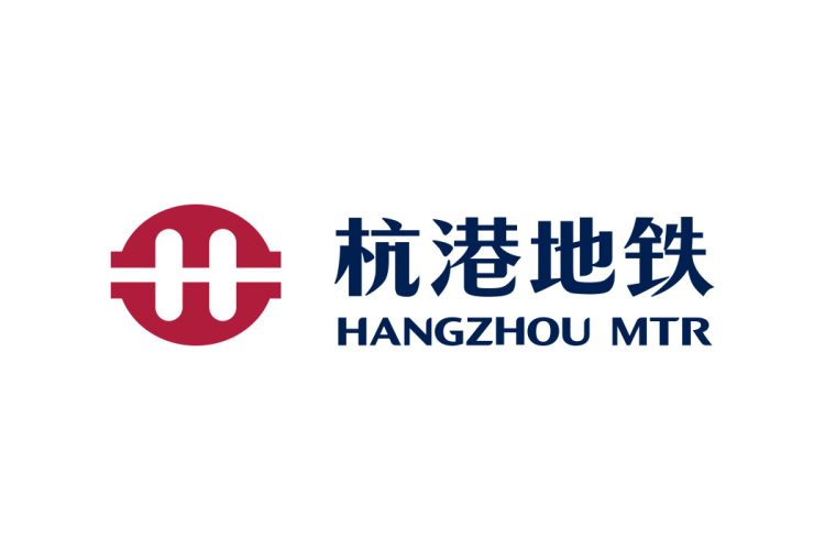 杭港地铁logo矢量标志素材