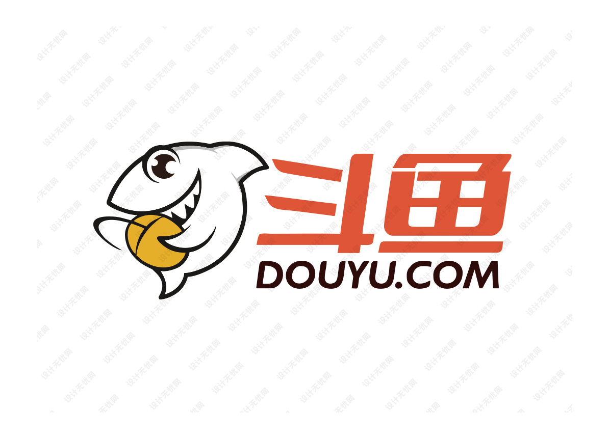 斗鱼直播logo矢量标志素材