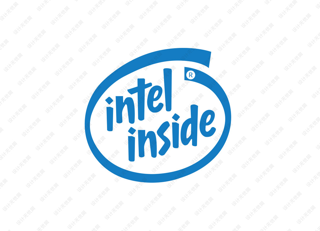 intel英特尔logo矢量标志素材