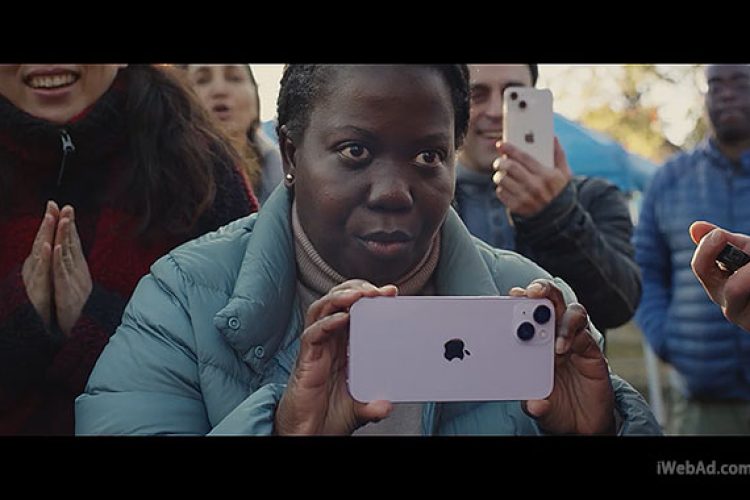 iPhone14两支广告宣传动作模式及消息退回功能