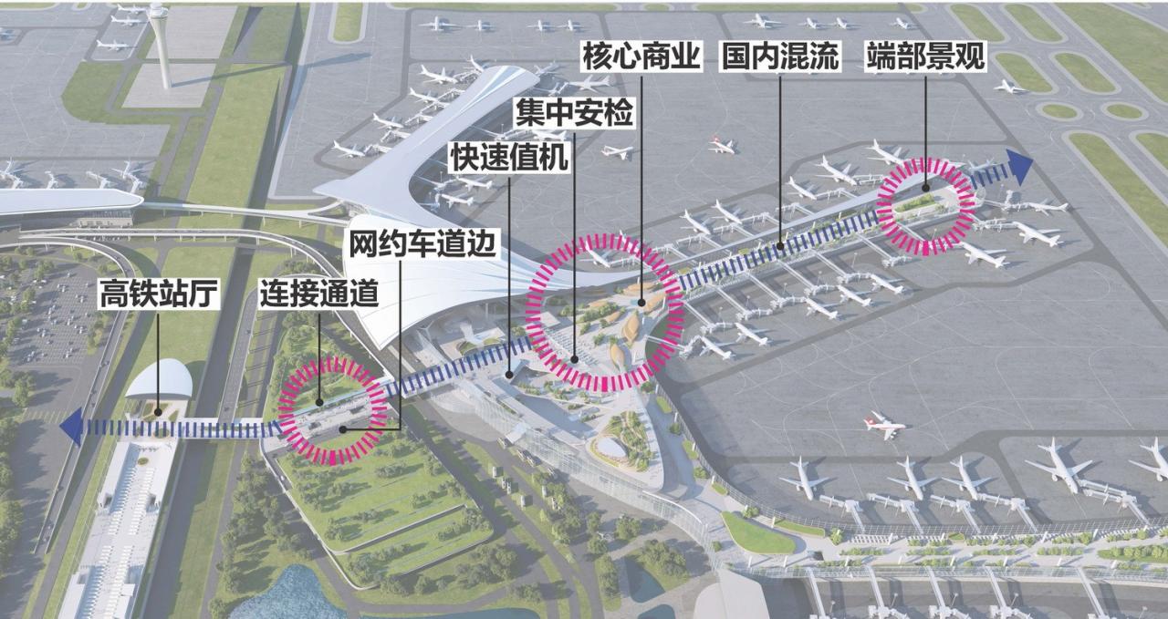 长春机场新航站楼中标方案 / MAD联合体