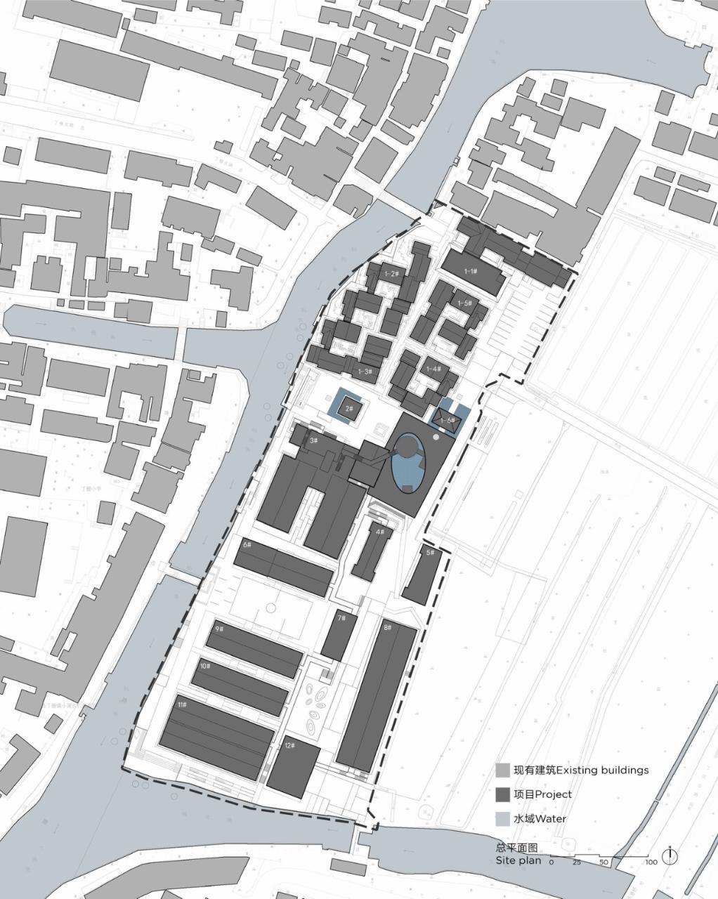 长三角一体化示范区：丁栅水乡SOHO智慧粮仓 / line+建筑事务所、MLA+