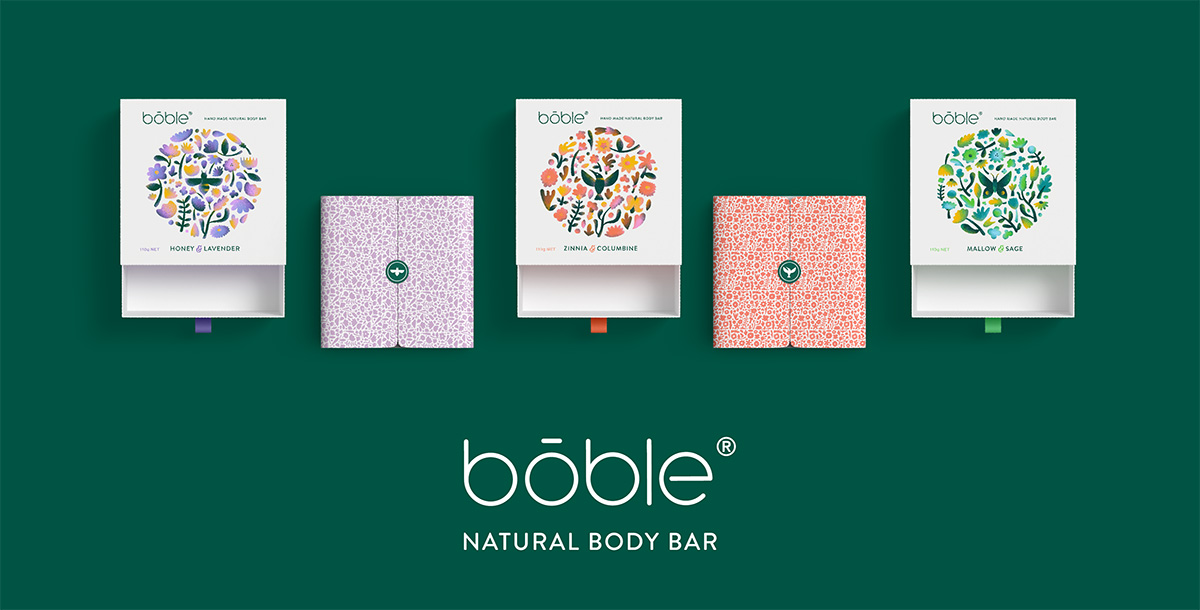 丹麦Boble手工香皂包装设计