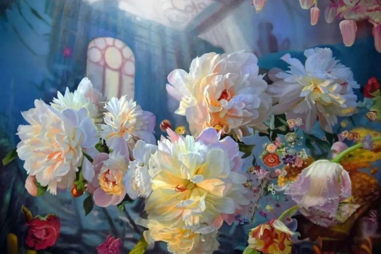 波兰画家兹比格涅夫：他笔下的花卉，美到让人窒息！