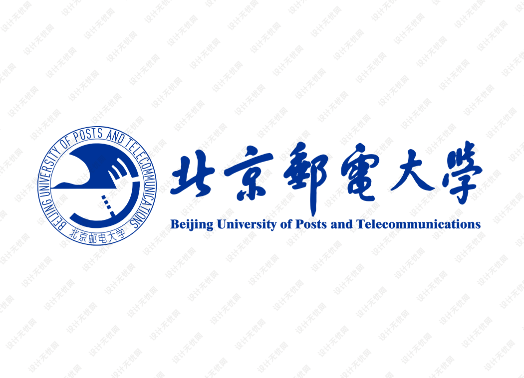 北京邮电大学校徽logo矢量标志素材