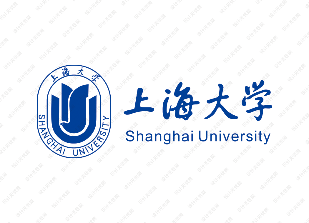 上海大学校徽logo矢量标志素材