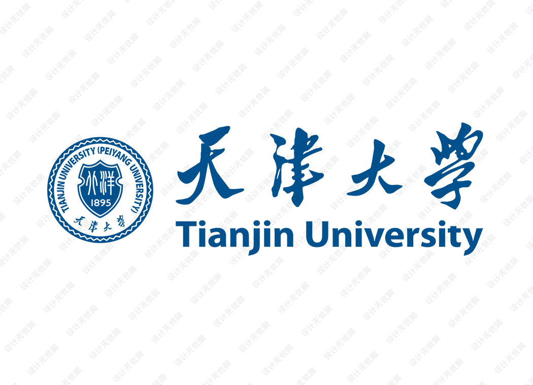 天津大学校徽logo矢量标志素材