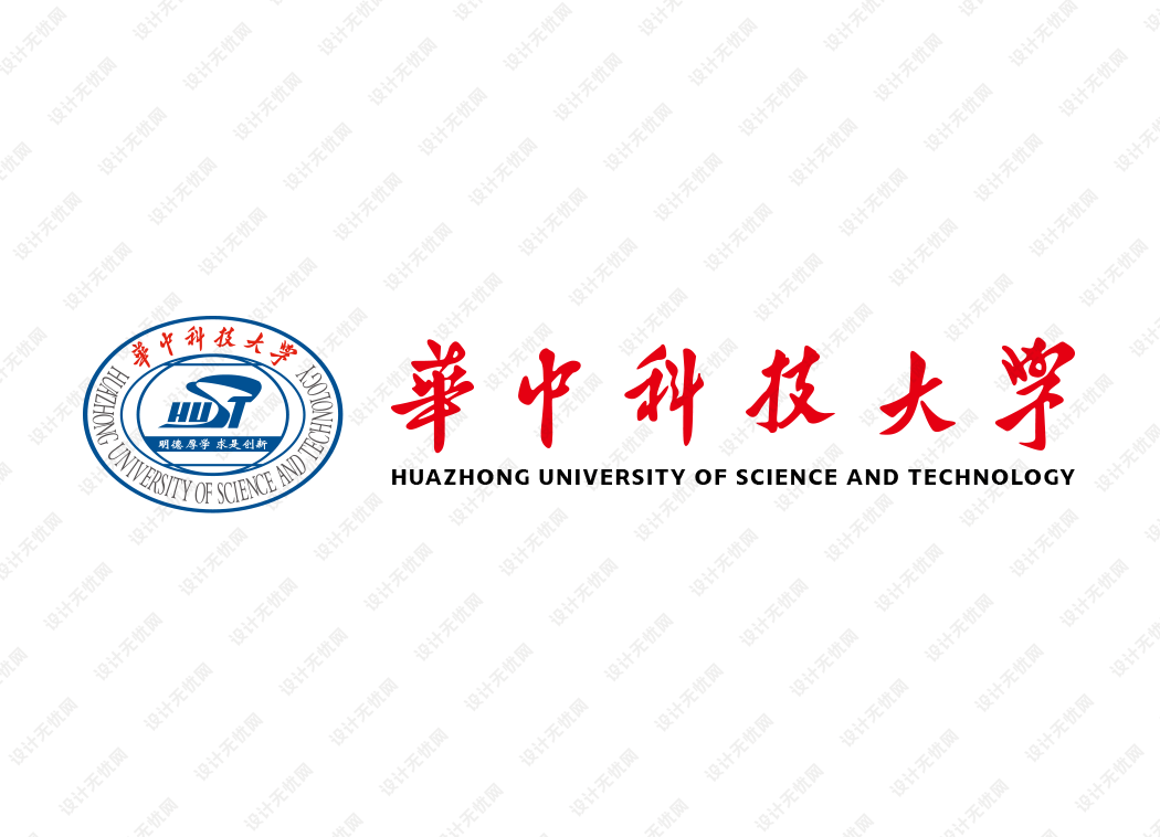 华中科技大学校徽logo矢量标志素材