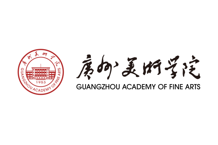 广州美术学院校徽logo矢量标志素材