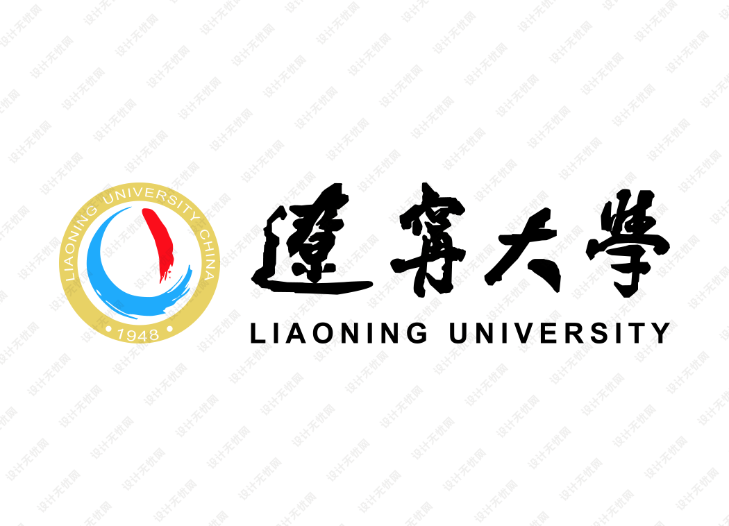 辽宁大学校徽logo矢量标志素材