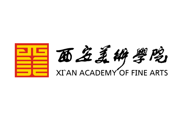 西安美术学院校徽logo矢量标志素材