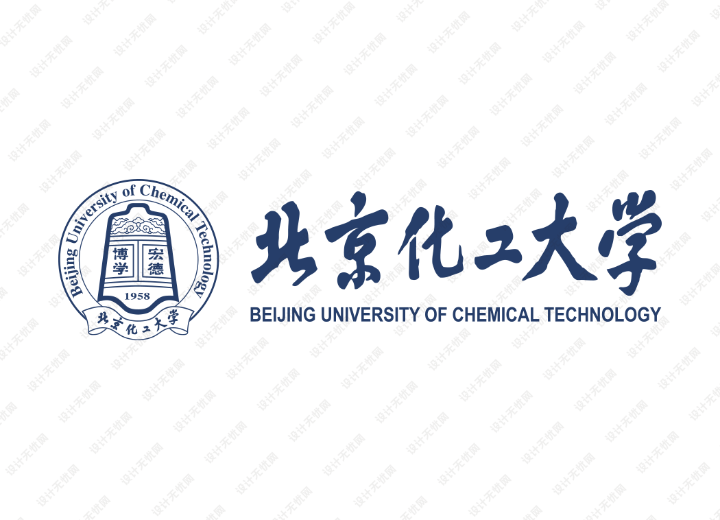 北京化工大学校徽logo矢量标志素材