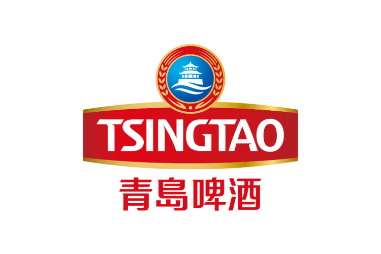 青岛啤酒logo标志矢量素材下载