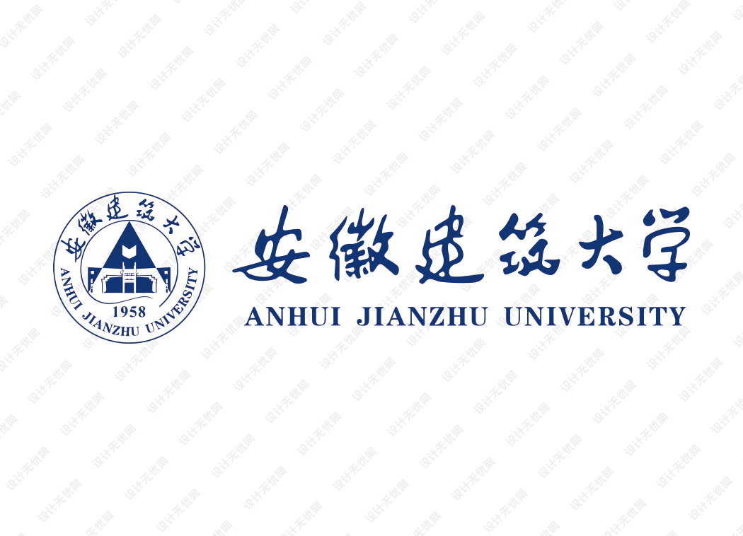安徽建筑大学校徽logo矢量标志素材