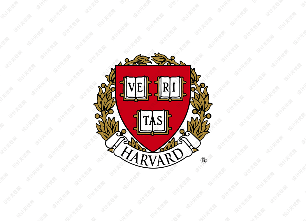 哈佛大学校徽logo矢量标志素材