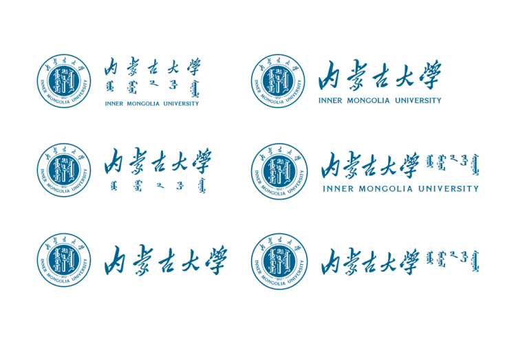 内蒙古大学校徽logo矢量标志素材