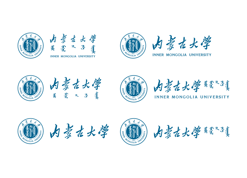 内蒙古大学校徽logo矢量标志素材