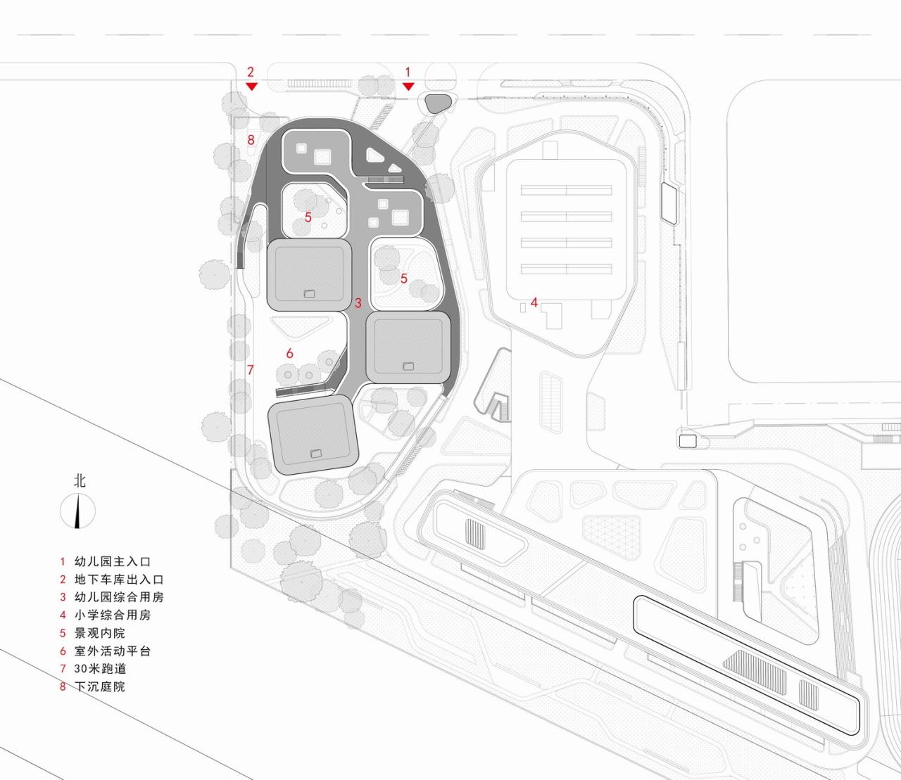 串联的无界活动空间：杭州市滨江区东方郡幼儿园江晖分园