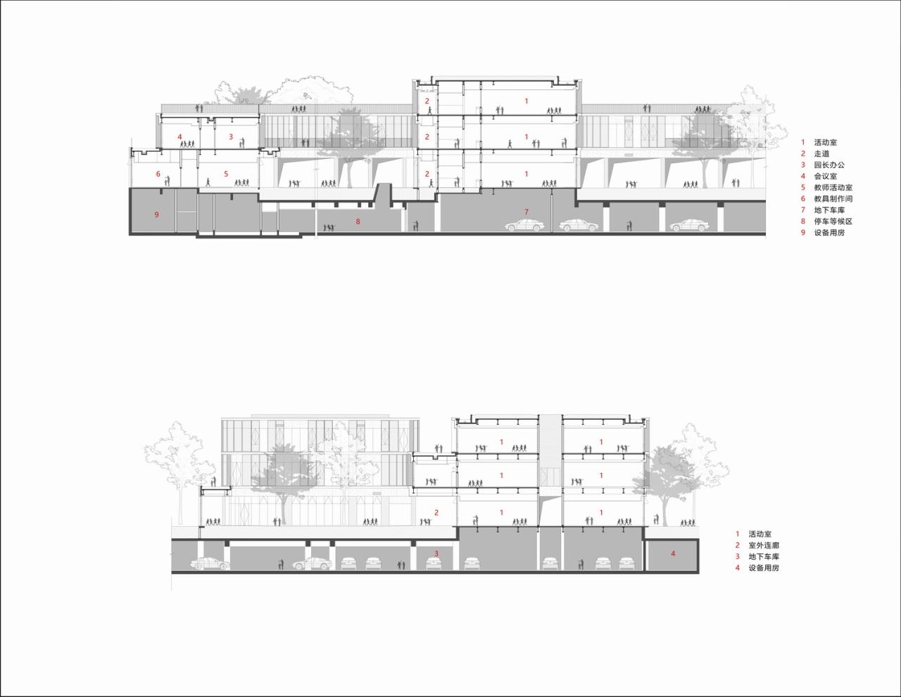 串联的无界活动空间：杭州市滨江区东方郡幼儿园江晖分园