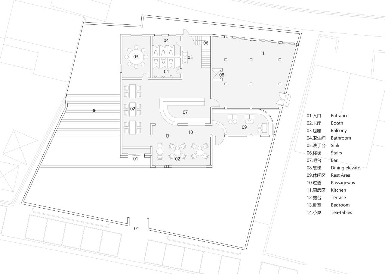 环湖公路边的度假餐吧 | 平介设计