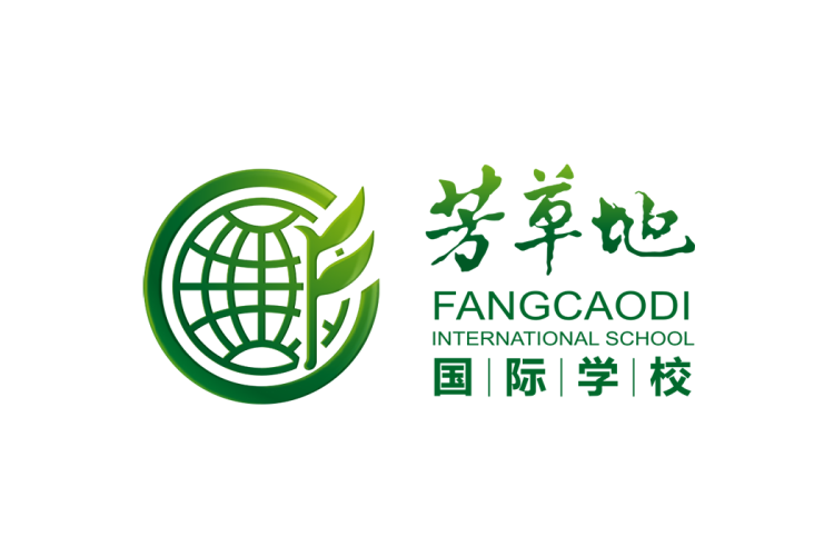 芳草地国际学校logo矢量标志素材