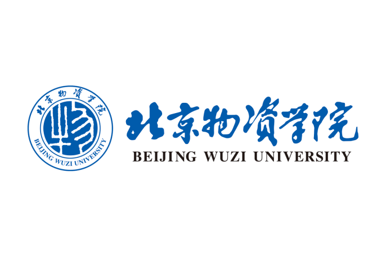 北京物资学院校徽logo矢量标志素材