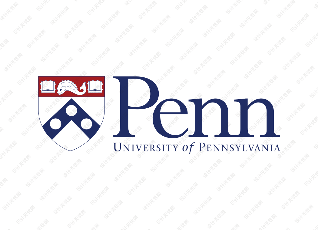 宾夕法尼亚大学（University of Pennsylvania）校徽logo矢量标志素材