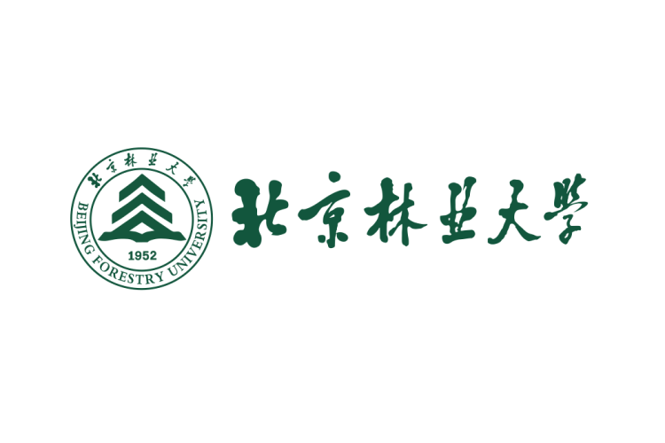 北京林业大学校徽logo矢量标志素材